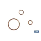 Comprar ARANDELA DE COBRE PARA TAPON CARTER Cofan | almacendeferreteriacor.es