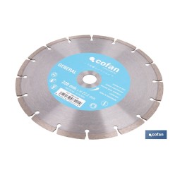 DISCO DIAM. UNIVERSAL BASICO 230 MM.