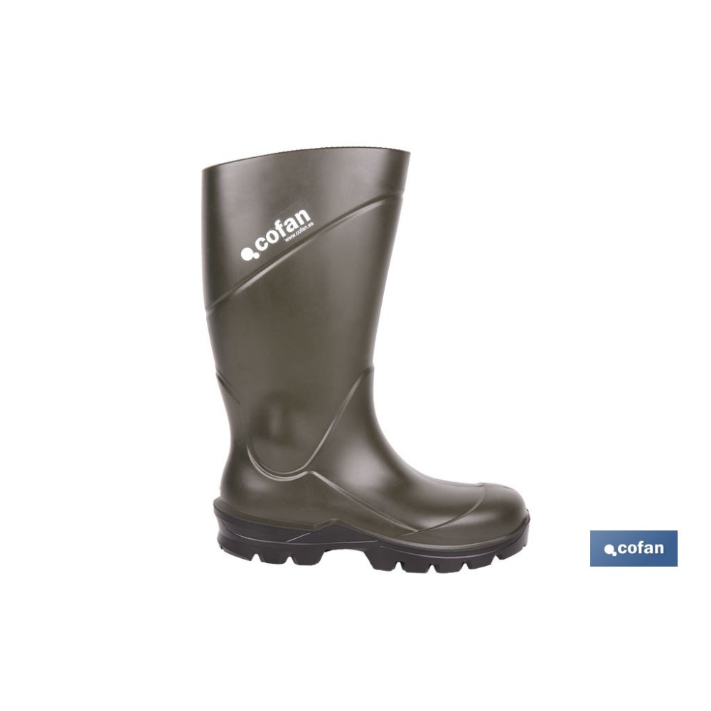 BOTA AGUA PU VERDE O4 SR MOD.NALON T-36