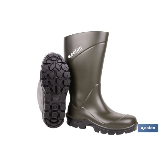 BOTA AGUA PU VERDE O4 SR MOD.NALON T-37