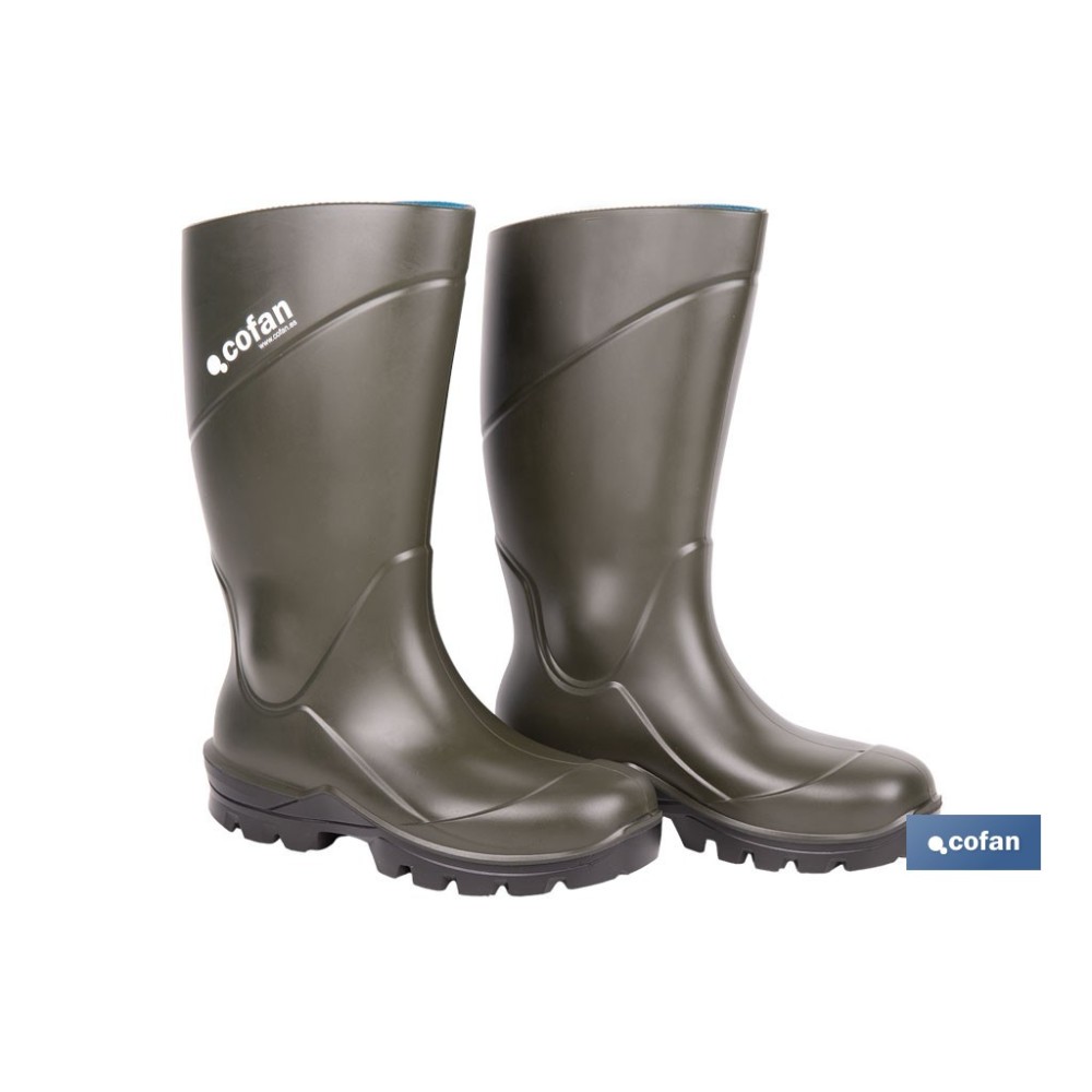 BOTA AGUA PU VERDE O4 SR MOD.NALON T-39