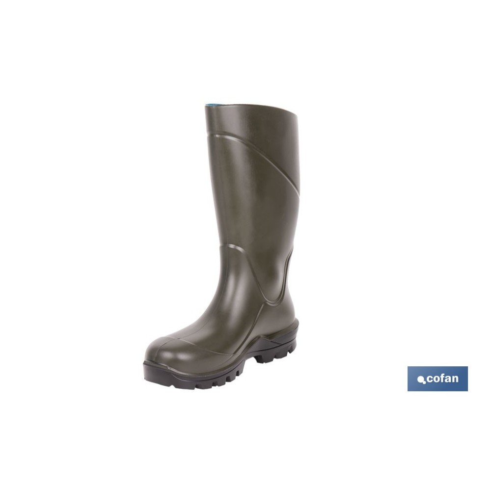 BOTA AGUA PU VERDE O4 SR MOD.NALON T-39