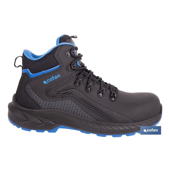 BOTA SPORT S3L FO SR AZUL/NEGRO MODELO NAMUR TALLA 37