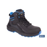 BOTA SPORT S3L FO SR AZUL/NEGRO MODELO NAMUR TALLA 45