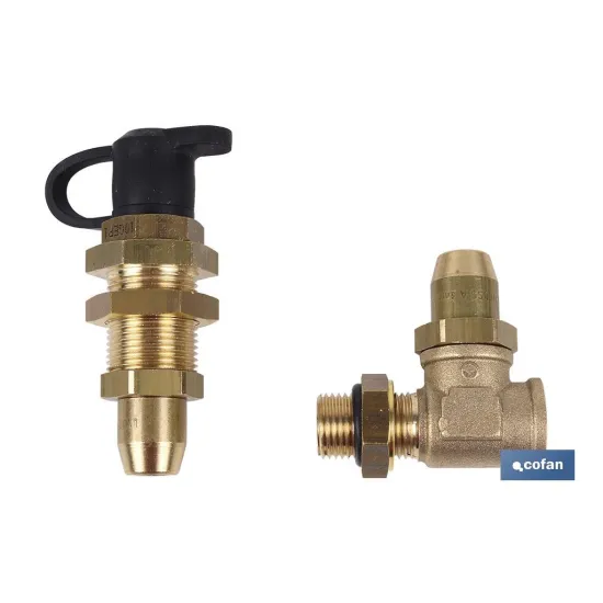 Comprar KIT TOMA PRESION ITV PASAMUROS 22/1 Cofan | almacendeferreteriacor.es