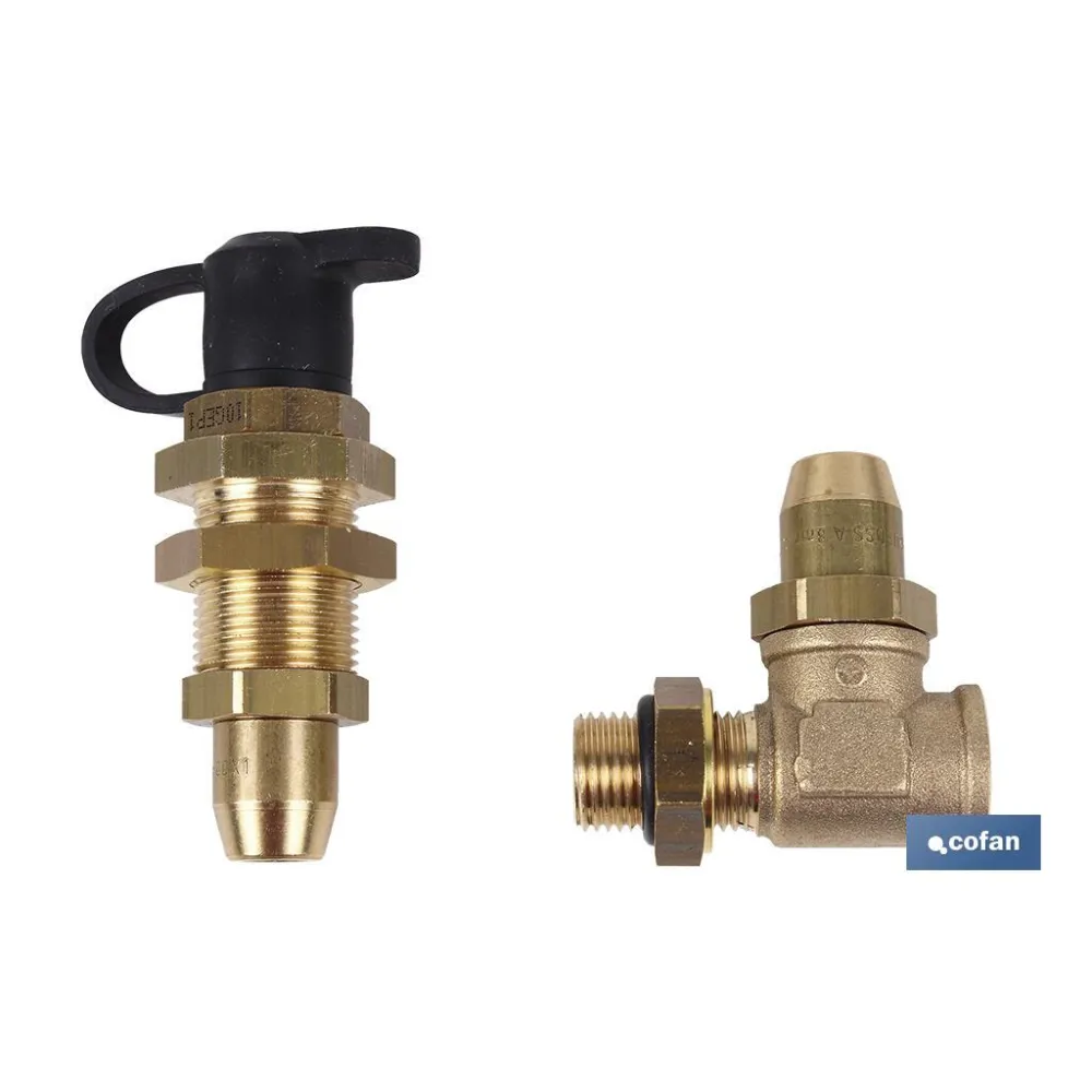 Comprar KIT TOMA PRESION ITV PASAMUROS 22/1 Cofan | almacendeferreteriacor.es