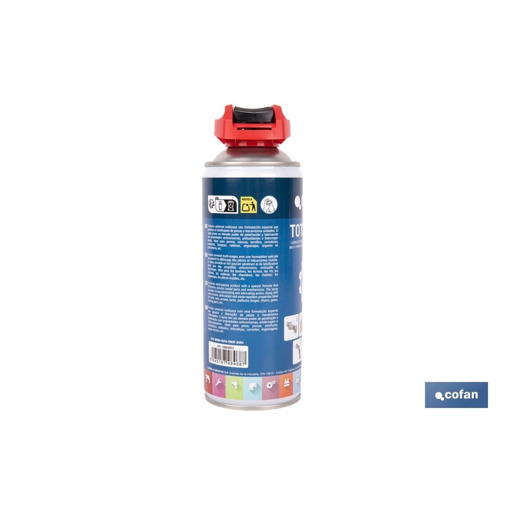 LUBRICANTE MULTIUSOS 7 EN 1 UNIVERSAL 400 ML