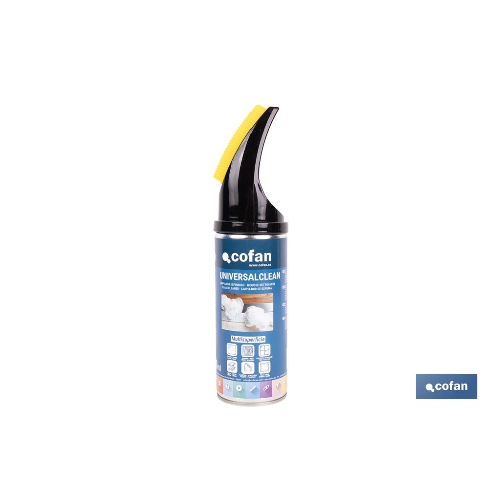 LIMPIADOR ESPUMA UNIVERSAL 400 ML