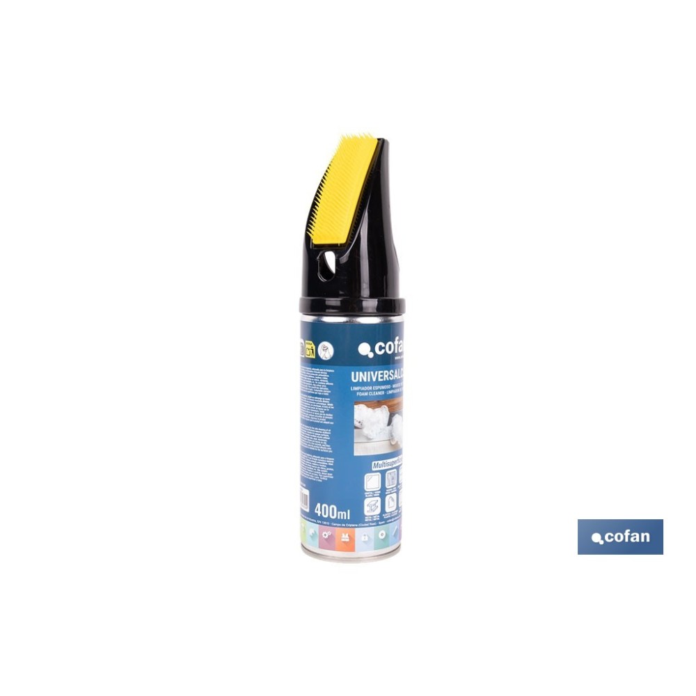 LIMPIADOR ESPUMA UNIVERSAL 400 ML