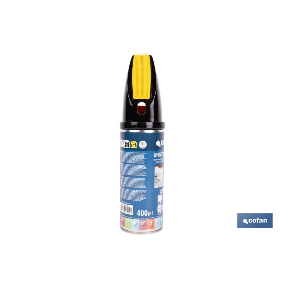 LIMPIADOR ESPUMA UNIVERSAL 400 ML