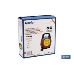 ENROLLACABLES CABLE 4T. 7 M. (3 x 1,5mm)