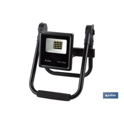 PROYECTOR COMPACTO LED SMD10 W CON SOPORTE