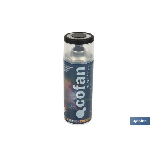 PINTURA ACRIL. 400ML 9005-NEGRO MATE