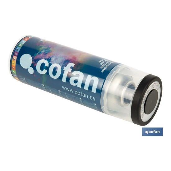 PINTURA ACRIL. 400ML 9005-NEGRO MATE