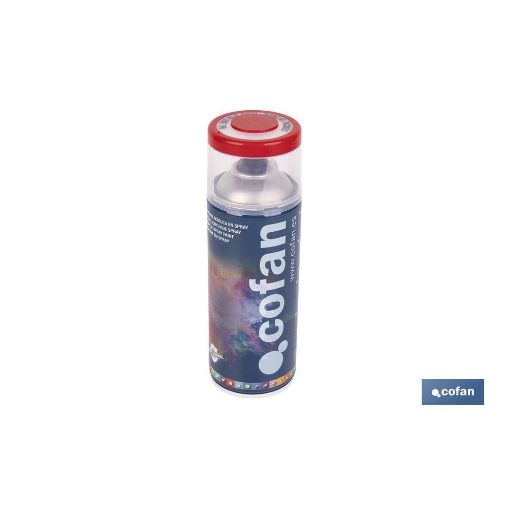 PINTURA ACRIL. 400ML 3000-ROJO FUEGO