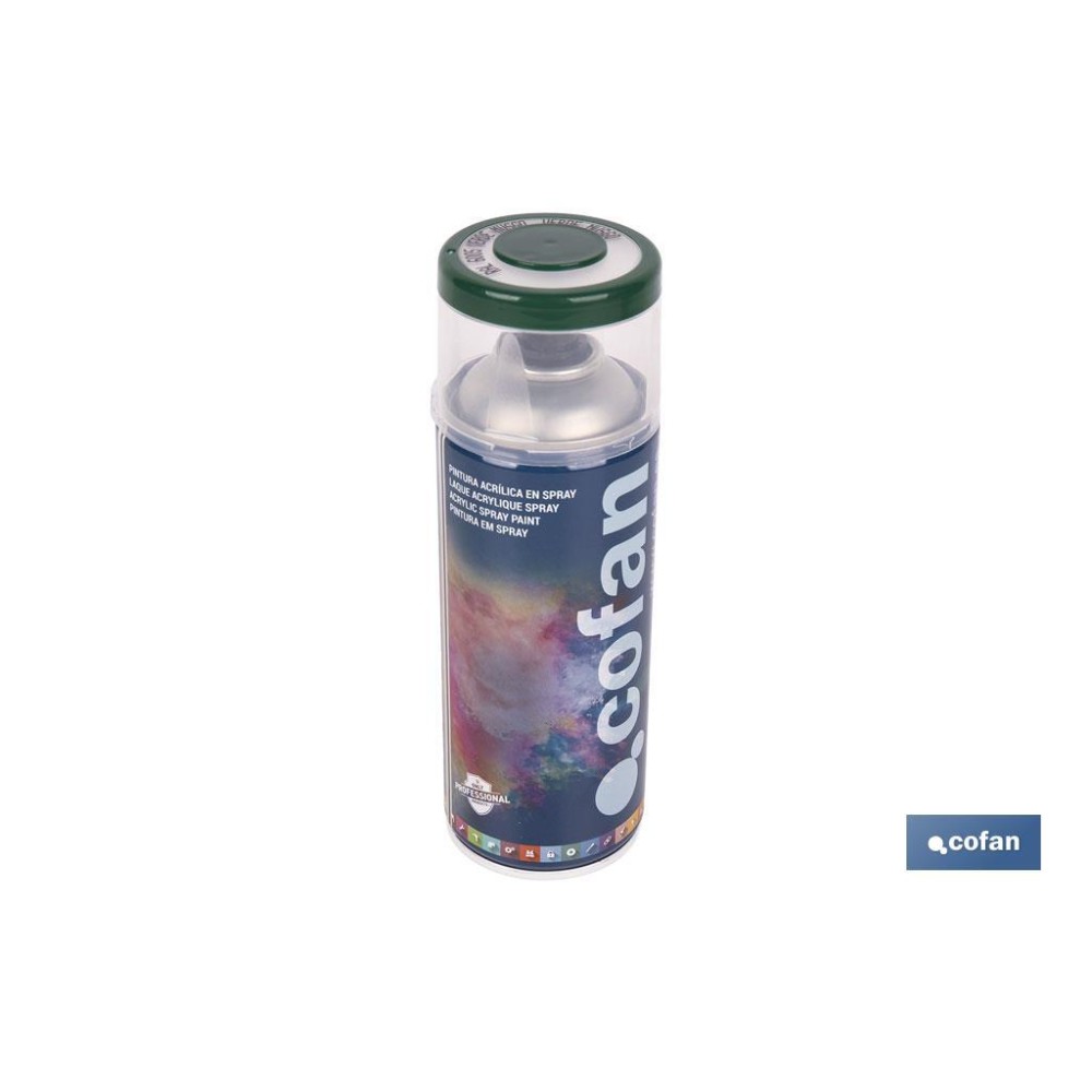 PINTURA ACRIL. 400ML 6005-VERDE MUSGO