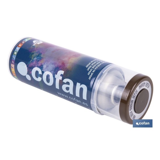 PINTURA ACRIL. 400ML - 8014 MARRÓN SEPIA