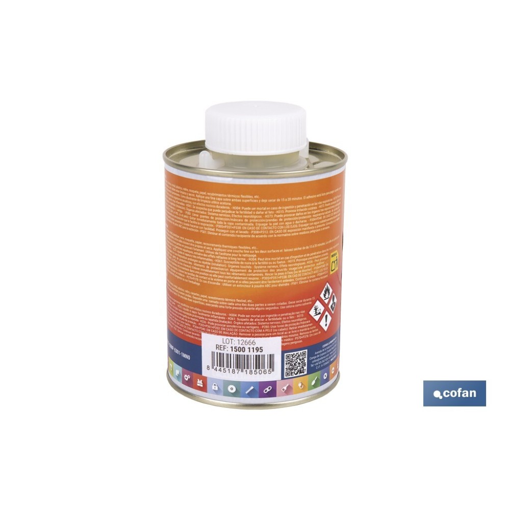 BOTE ADHESIVO CONTACTO CON PINCEL 500 ML