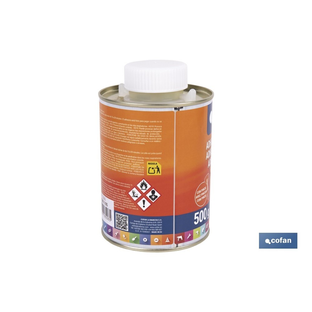BOTE ADHESIVO CONTACTO CON PINCEL 500 ML