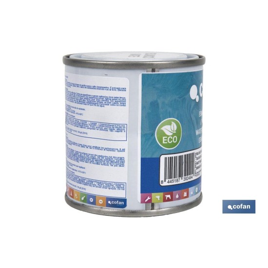 ESMALTE AL AGUA (125 ML) BLANCO MATE