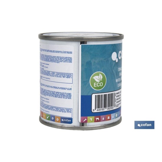 ESMALTE AL AGUA (125 ML) MARFIL CLARO BRILLO