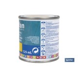 ESMALTE AL AGUA (125 ML) AMARILLO REAL BRILLO