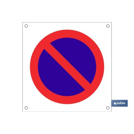 SEÑAL POLIPROPILENO CELULAR 600X600MM