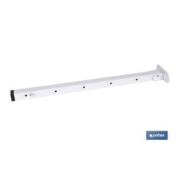 TENDEDERO DE PARED ABATIBLE JUEGO DE DOS SOPORTES LARGO 50,5 CM