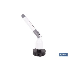 CEPILLO DE LIMPIEZA ELÉCTRICO RECARGABLE POR USB CON 2 VELOCIDADES Y 11 ACCESORIOS INTERCAMBIABLES