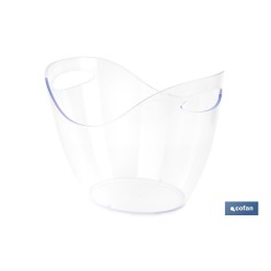 CUBITERA TRANSPARENTE POLIESTIRENO 8 L