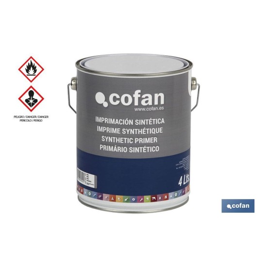IMPRIMACIÓN SINTÉTICA (4 L) GRIS