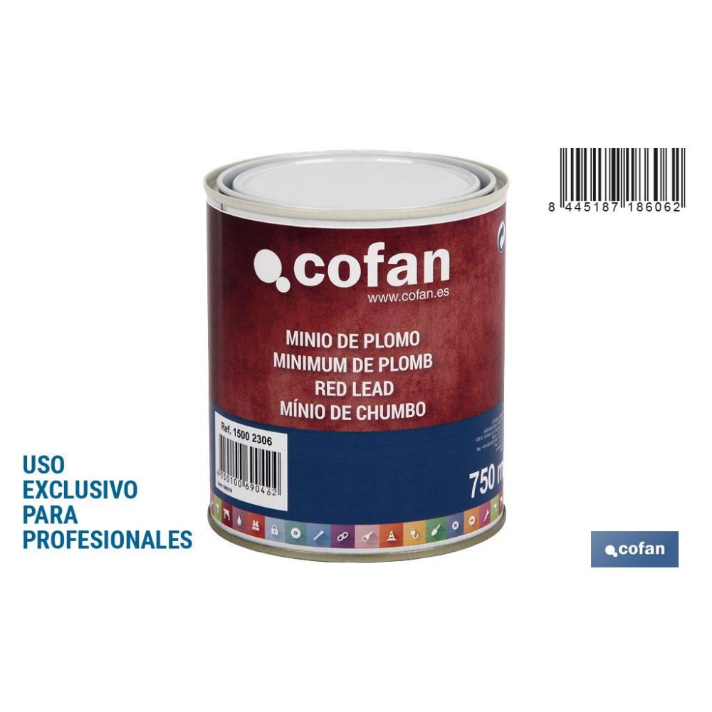 MINIO DE PLOMO 750ML