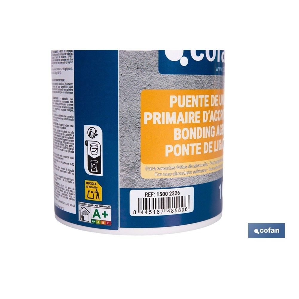 IMPRIMACIÓN PUENTE DE UNIÓN ANCLAJE ACRÍLICO 1 KG