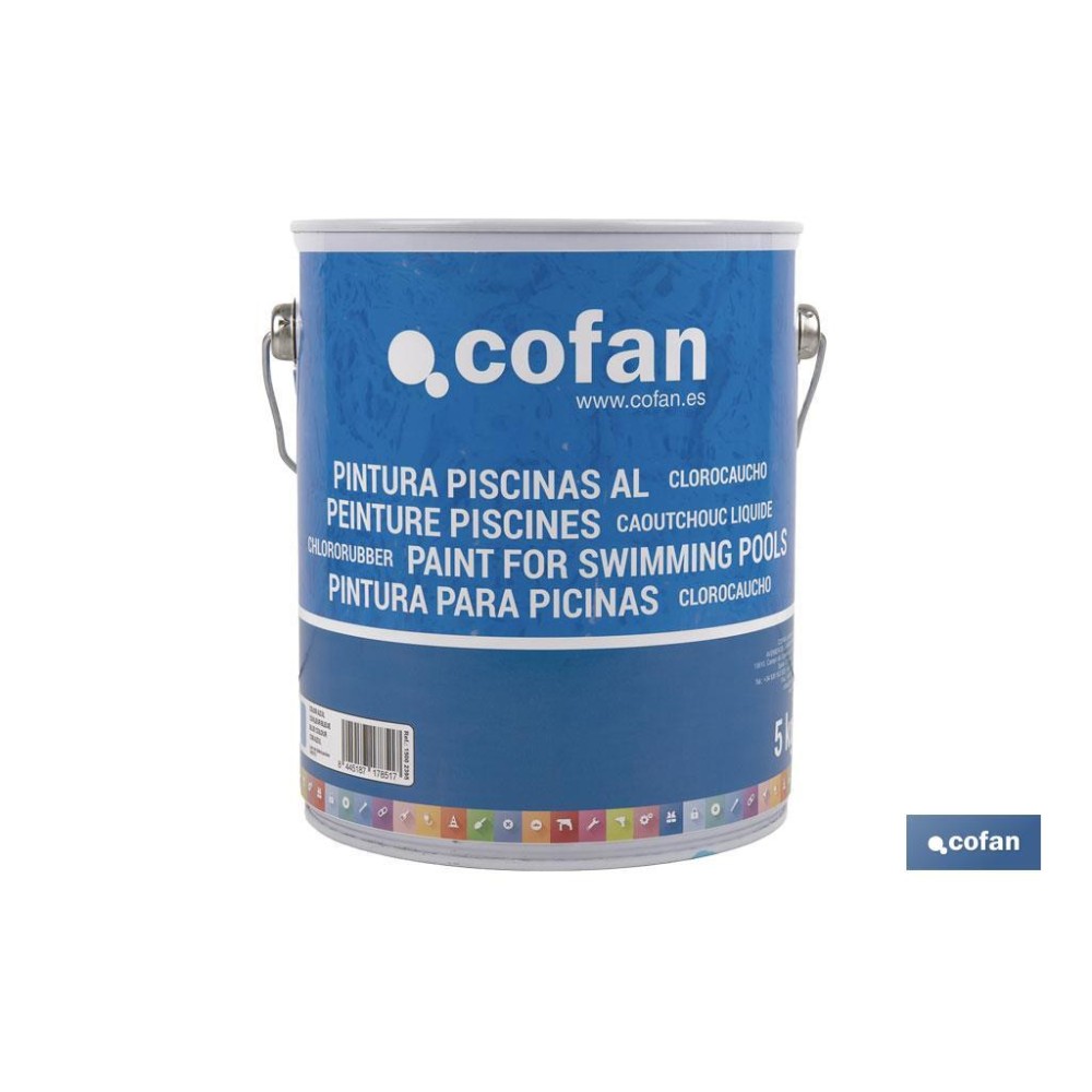 PINTURA PISCINAS CLOROCAUCHO (AZUL 5 KG)