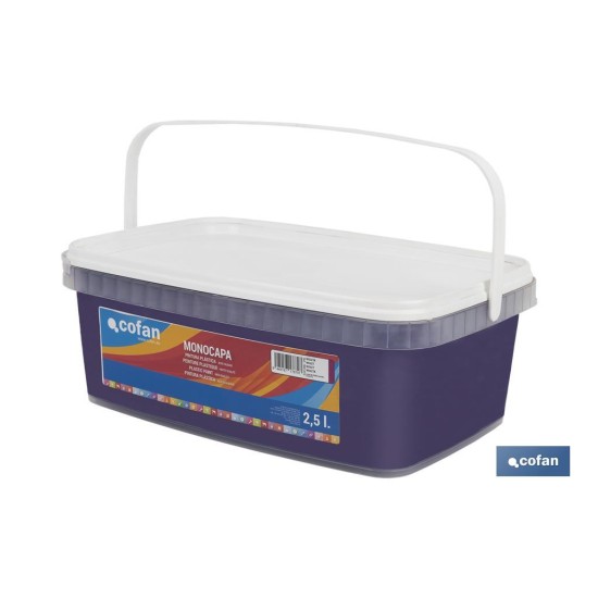 PINTURA PLÁSTICA MONOCAPA Violeta (2,5 LT)