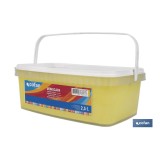 PINTURA PLÁSTICA MONOCAPA Amarillo Limón (2,5 LT)