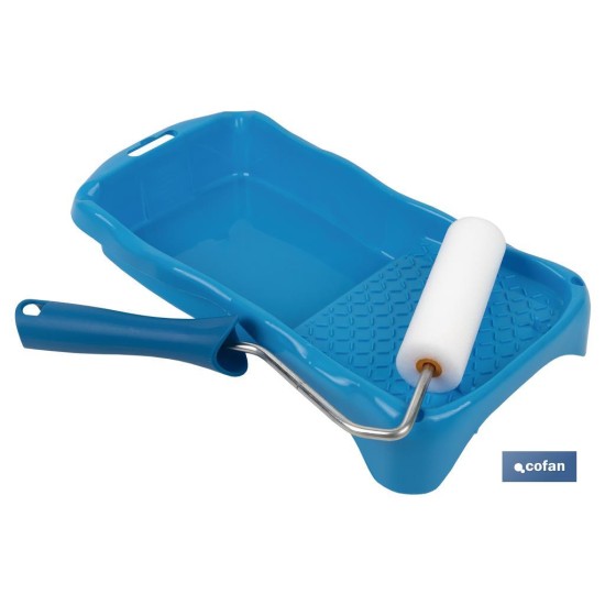 KIT ESMALTAR Rodillo+Cubeta 16 X 31 CM