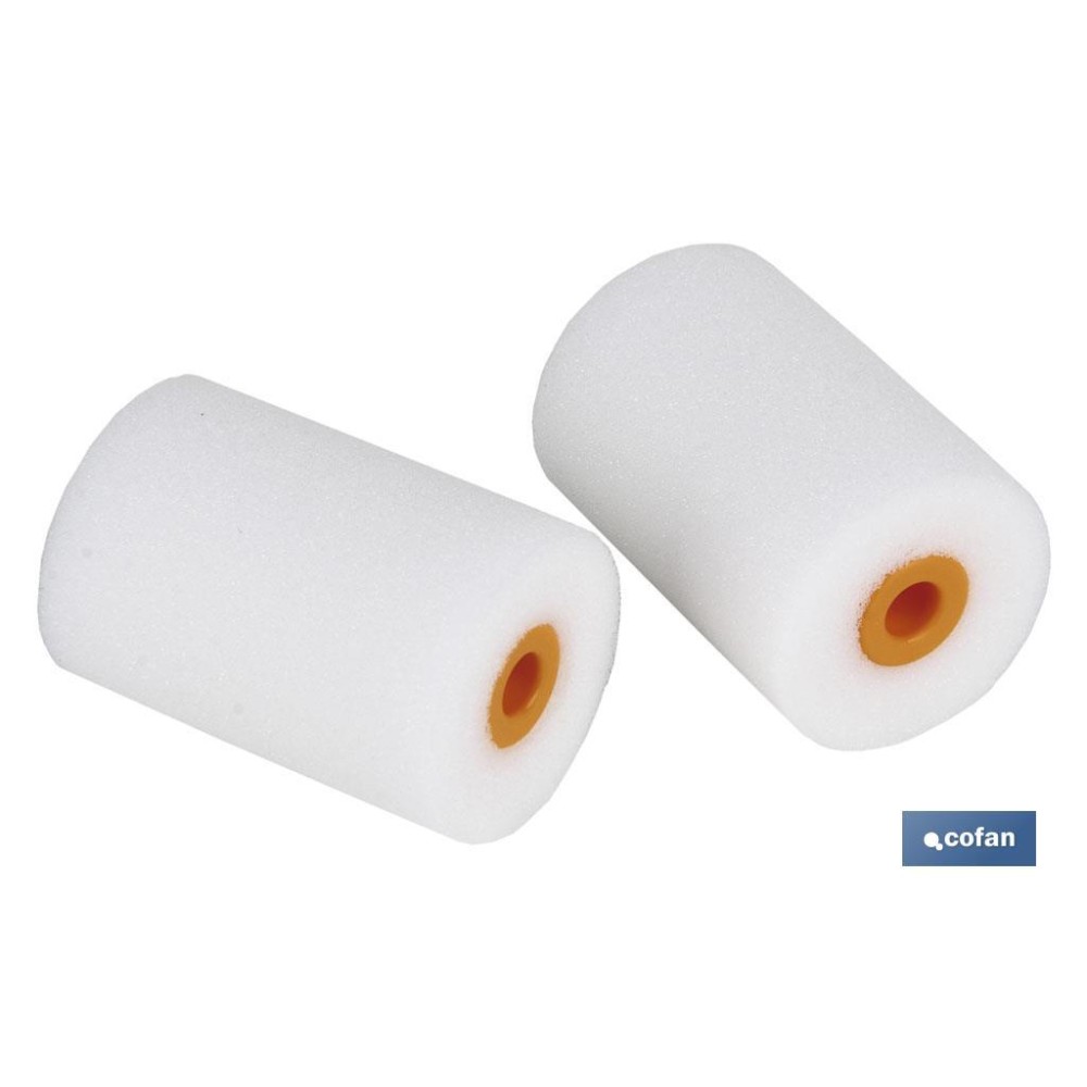 PACK 2 RECAMBIOS MINIRODILLO MULTIUSO 6CM Ø18mm P.0