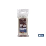 PACK 2 RECAMBIOS MINI RODILLO ESMALTAR/BARNIZAR 11CM