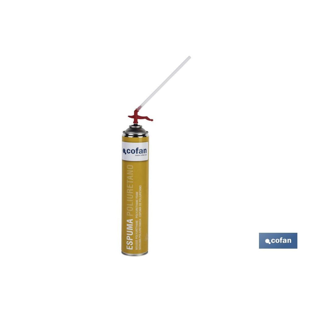 ESPUMA POLIURETANO 750ML 45L MANUAL