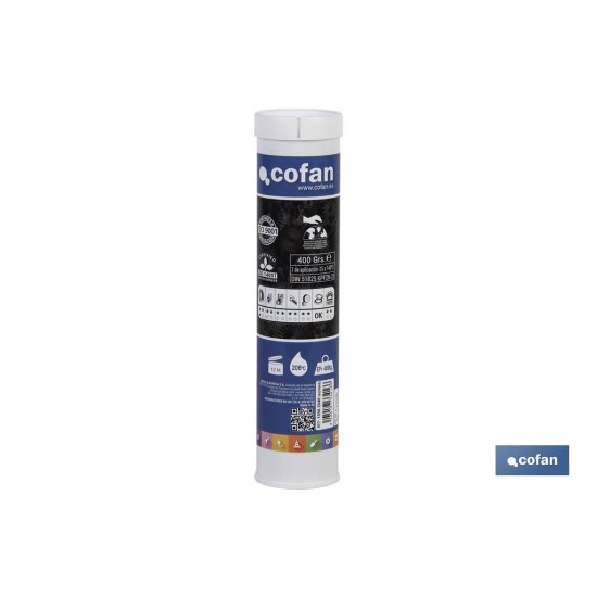 CARTUCHO GRASA NEGRA LITIO+MOLIBDENO 400 grs