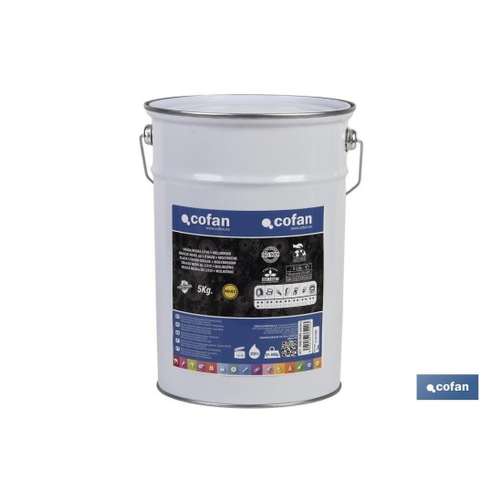CARTUCHO GRASA NEGRA LITIO+MOLIBDENO 400 grs