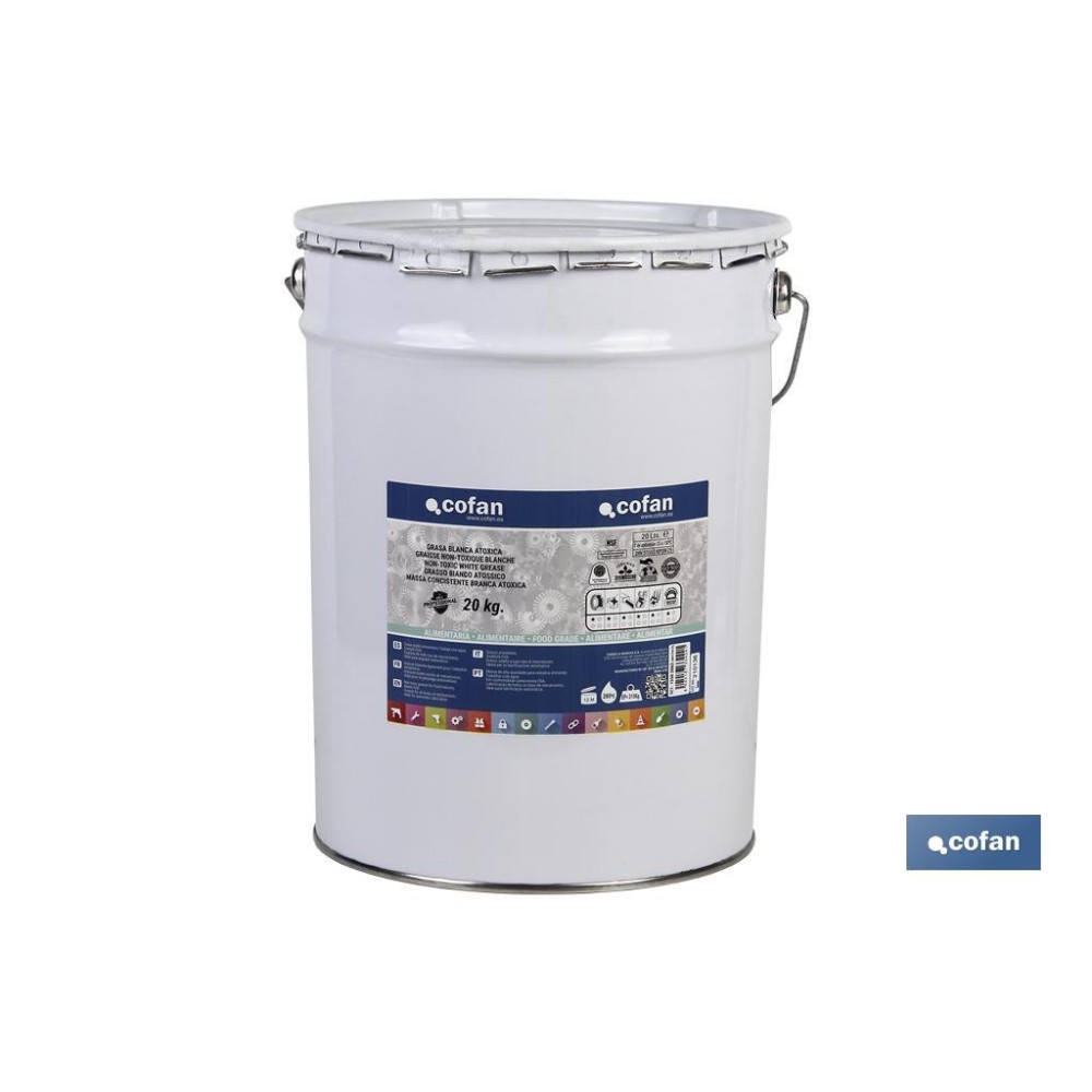 CARTUCHO GRASA BLANCA ATOXICA ALIMENTARIA 400 grs