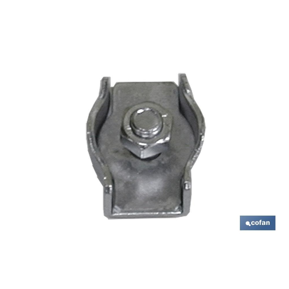 SUJETACABLES PLANO SIMPLE M-3 Venta unitaria