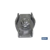 SUJETACABLES PLANO SIMPLE M-5 Venta unitaria