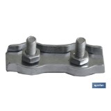 SUJETACABLES PLANOS DOBLE M-5 Venta unitaria