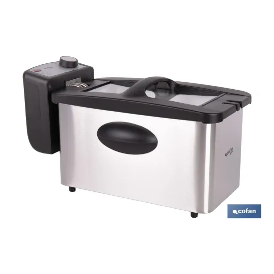FREIDORA ELECTRICA ACERO INOXIDABLE 3L 2000W