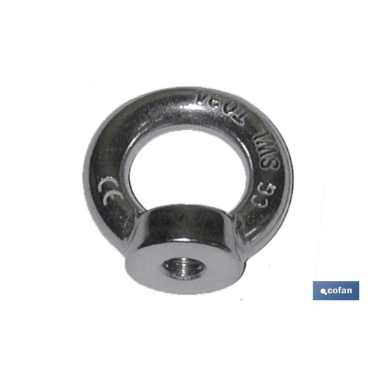 ANILLA ELEVACION HEMBRA DIN 582 M-6 ZN Venta unitaria
