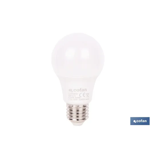 Comprar BOMBILLA LED CLASSIC E27 8 W 806 LM Cofan | almacendeferreteriacor.es