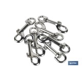 MOSQUETÓN OVAL 10x60mm Venta unitaria